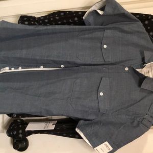 Men’s short sleeve button down